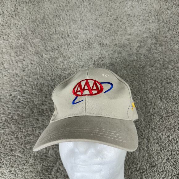 Napa Racing Hat Mens One Size Beige AAA Know How Strap Back Casual Cap - Picture 2 of 8